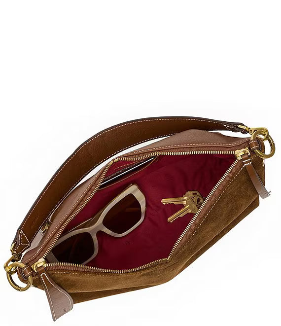 HAMMITT GRACE MED-CNMN SUEDE AG
