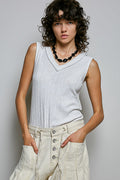 POL OFF WHITE TOP YKT1767