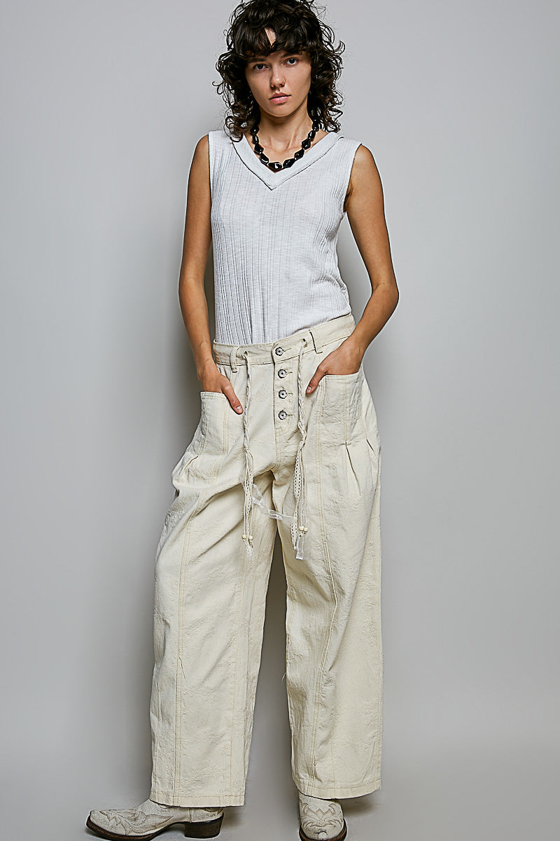 POL OFF WHITE TOP YKT1767