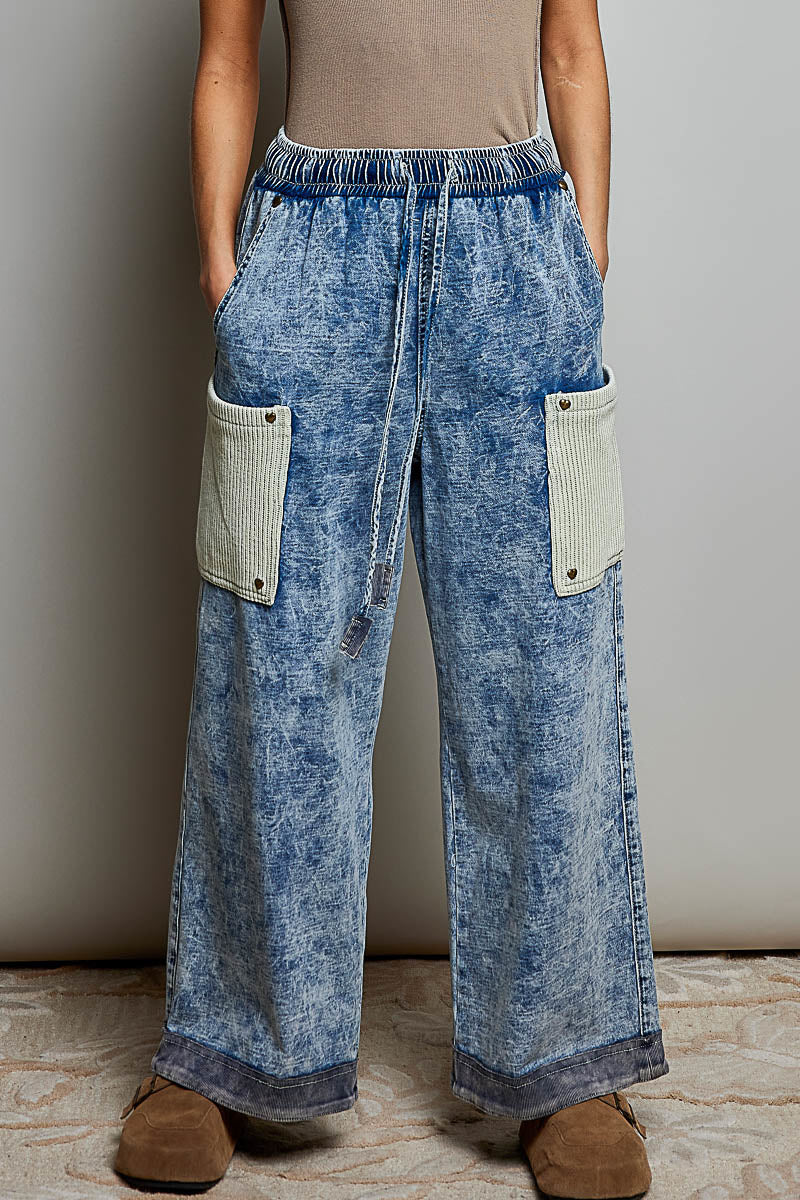 POL DENIM PANTS UWP196A
