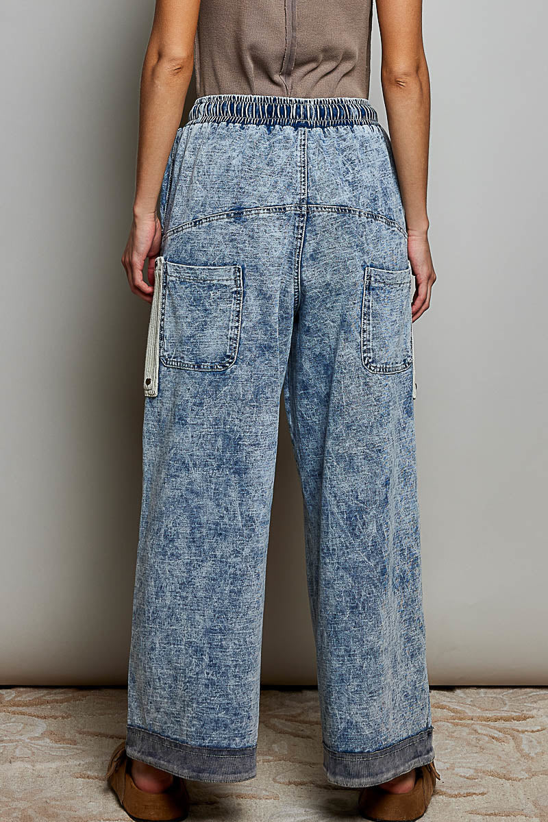 POL DENIM PANTS UWP196A