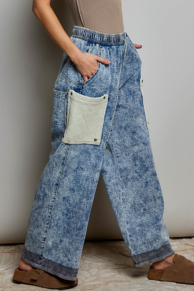 POL DENIM PANTS UWP196A
