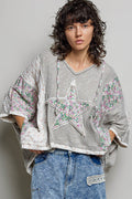 POL LIGHT GREY TOP GKT622
