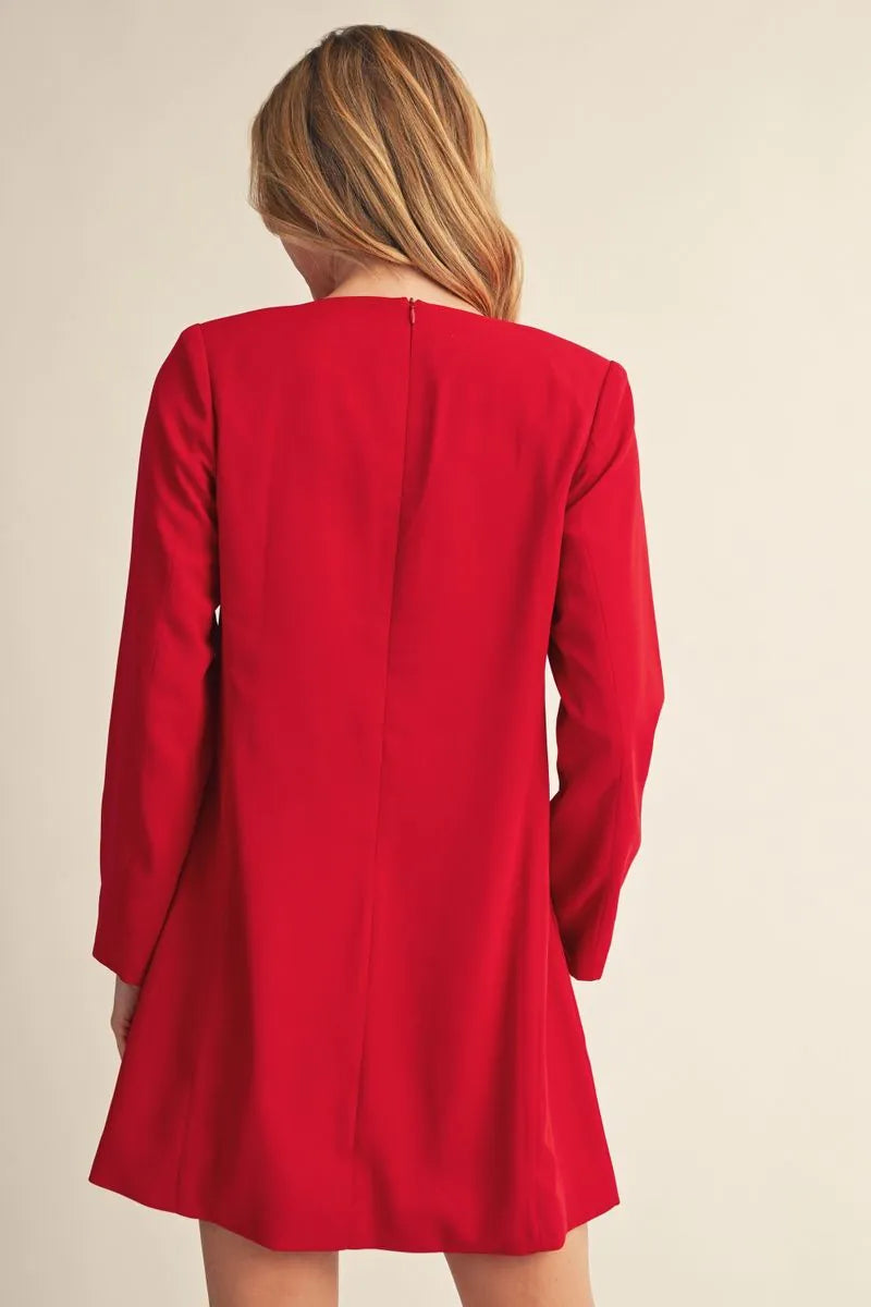 JODIFL G16615 RED DRESS