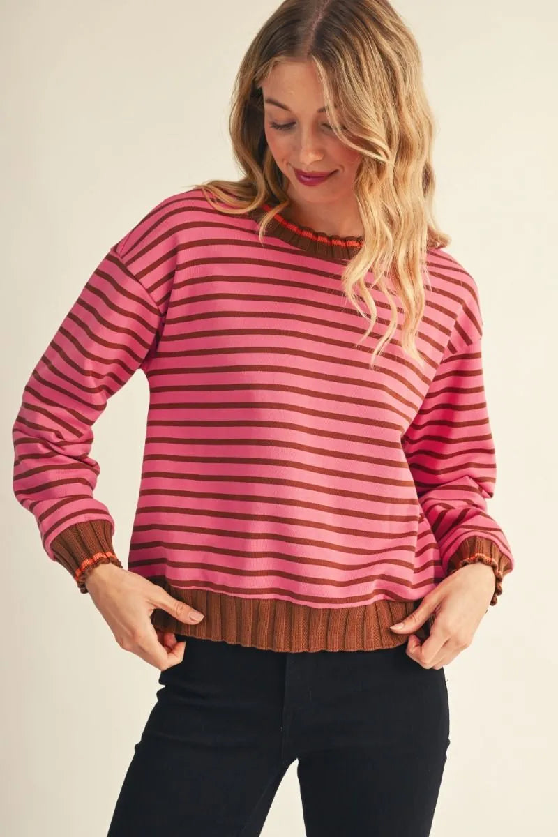 JODIFL G51272 PINK MIX TOP
