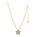 TOVA Sweet Star Necklace in Beige