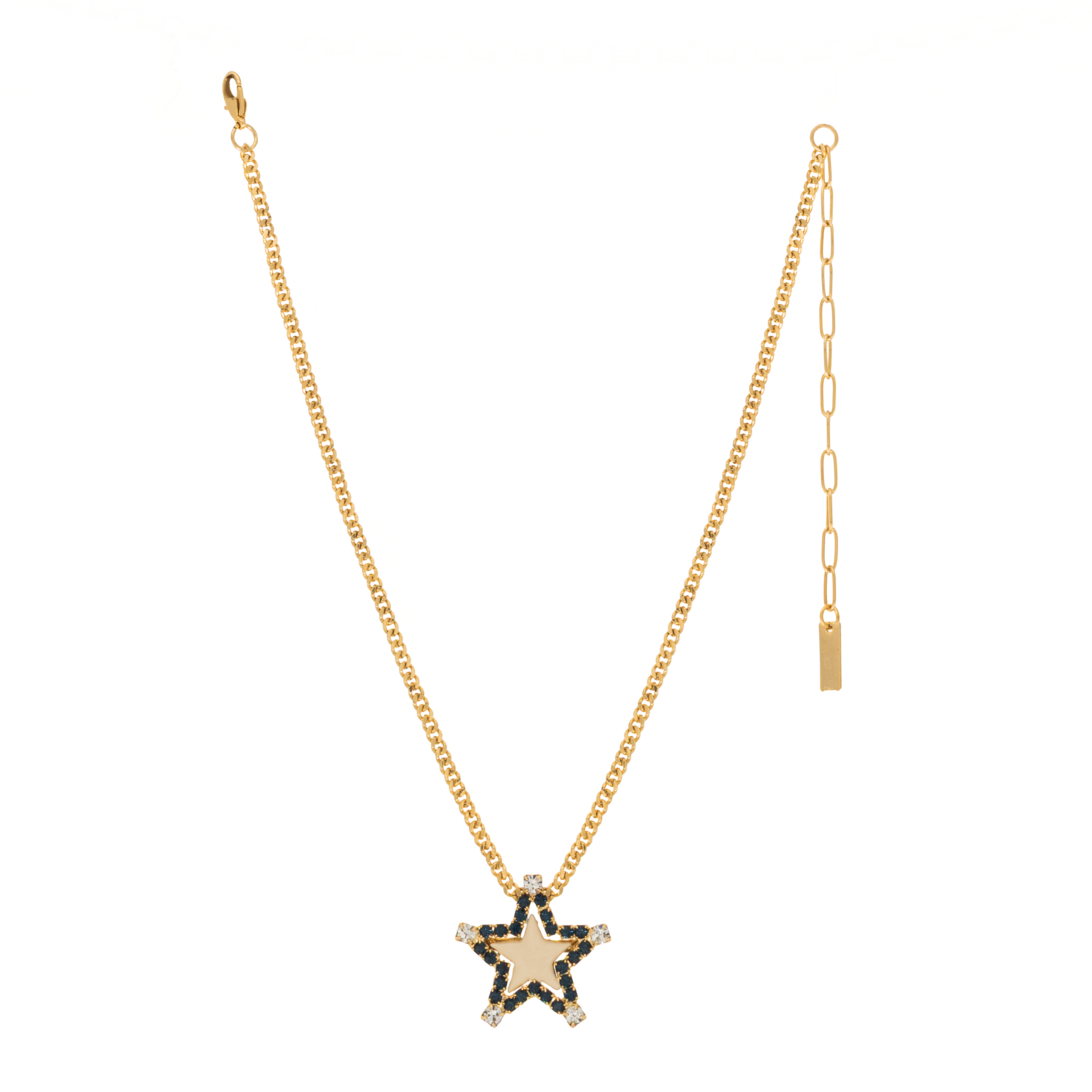 TOVA Sweet Star Necklace in Beige