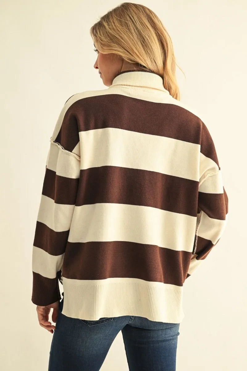 JODIFL BROWN SWEATER G14993