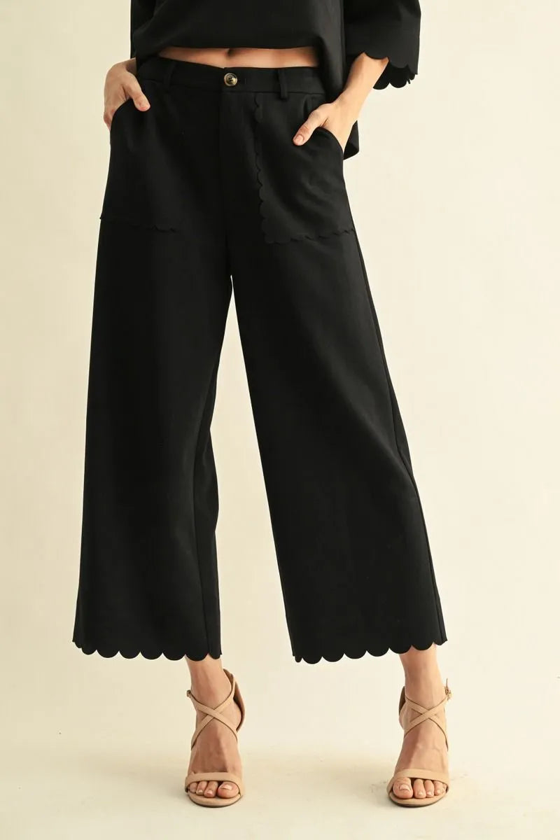 JODIFL G51025 BLACK PANTS