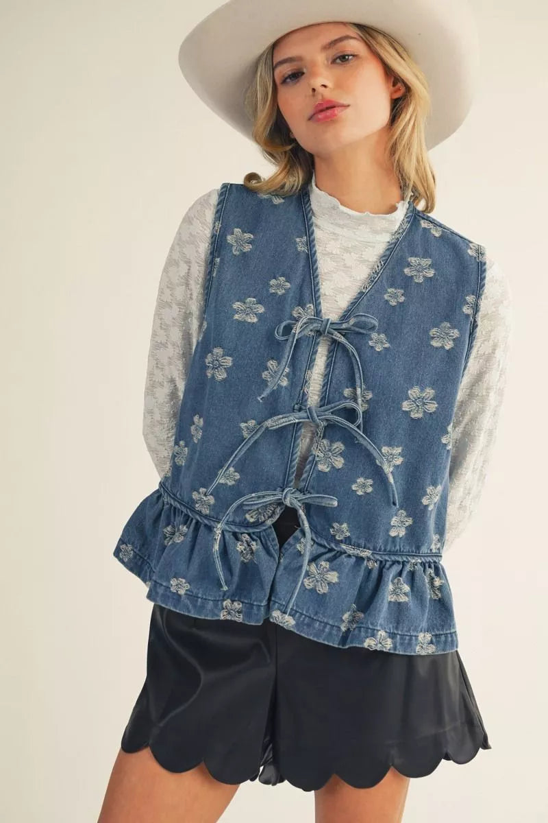 JODIFL H50020 DENIM VEST