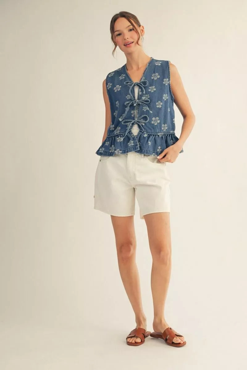 JODIFL H50020 DENIM VEST