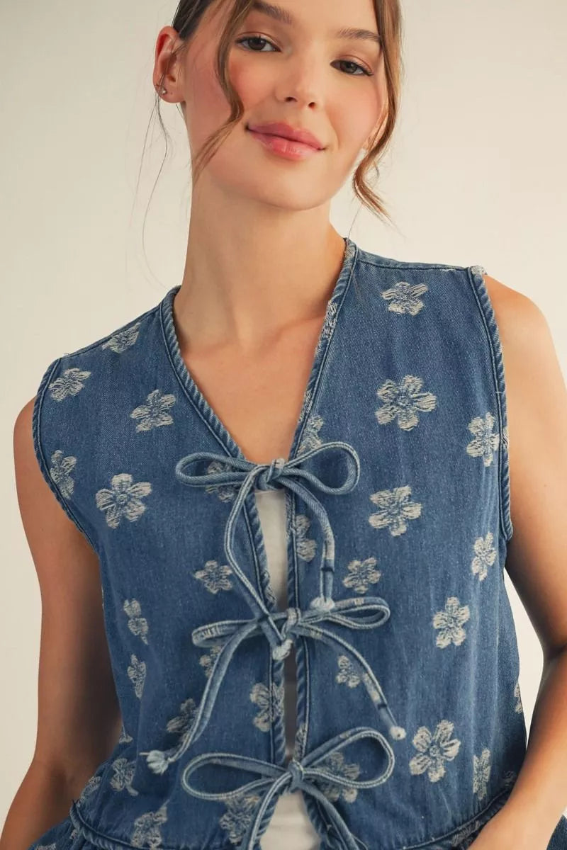 JODIFL H50020 DENIM VEST