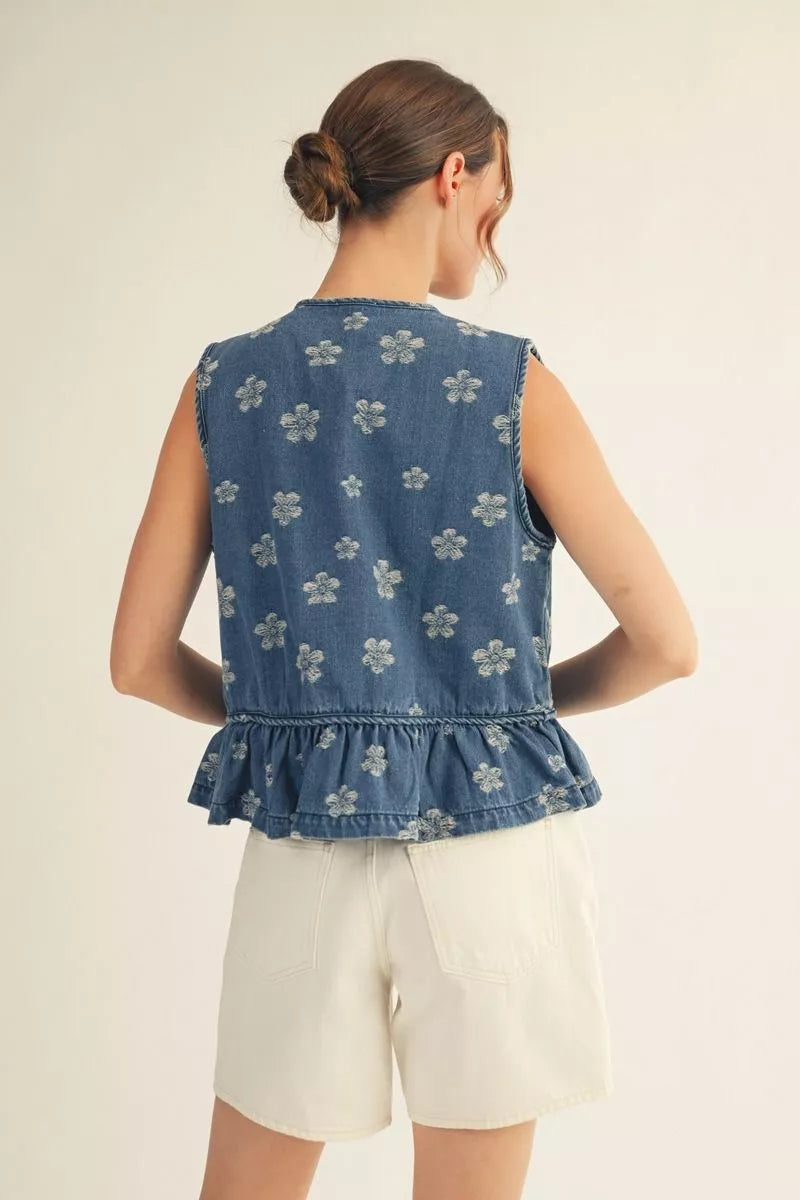 JODIFL H50020 DENIM VEST