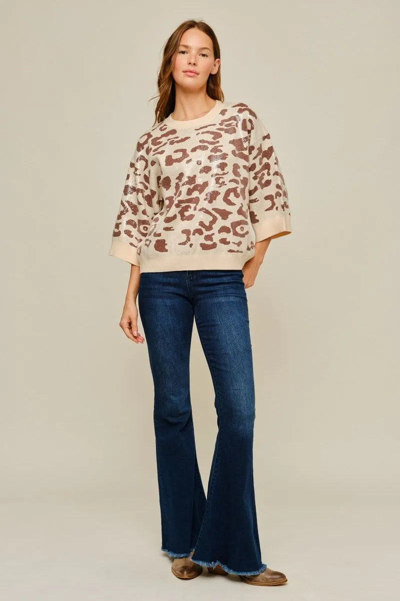 JODIFL TAUPE MIX TOP G16185