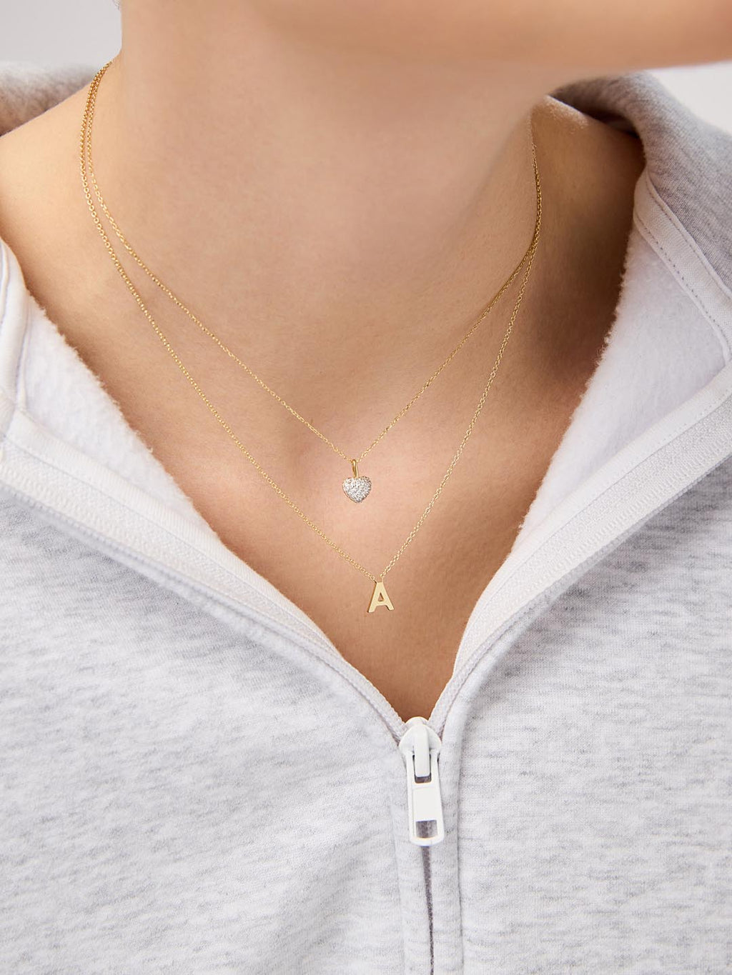 Gold Heart Necklace - Ellery