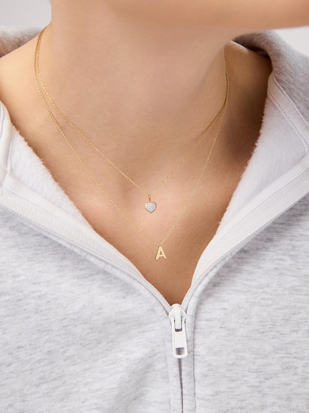 Gold Heart Necklace - Ellery