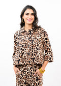 Ivy Jane Leopard Swing Jacket 121197