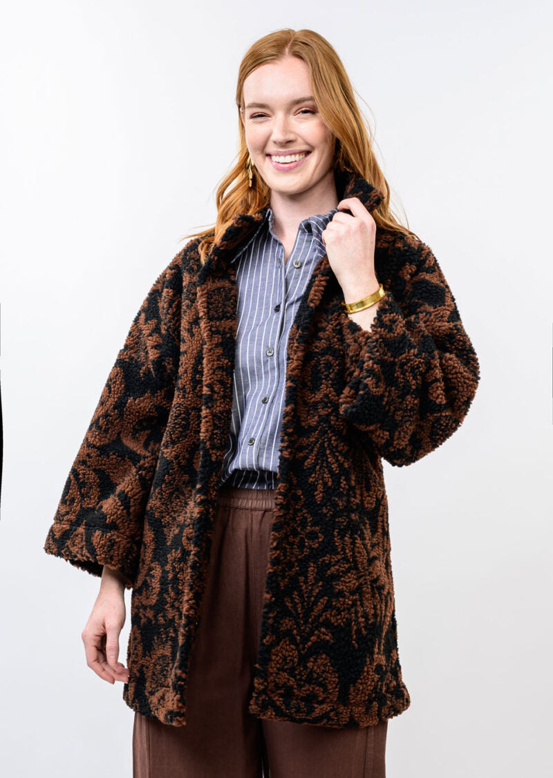 IJ TAPESTRY SHERPA COAT 130253