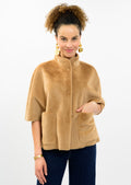 IJ FAUX FUR CAPELET 130255