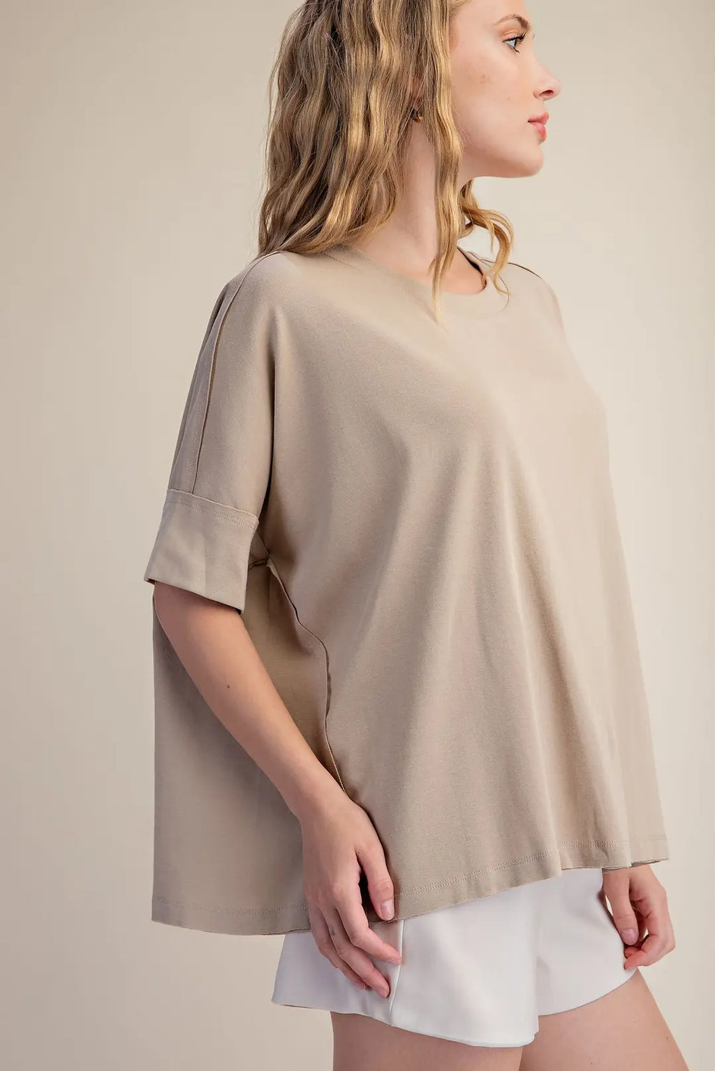 GLAM TAUPE OS SS TOP T8200