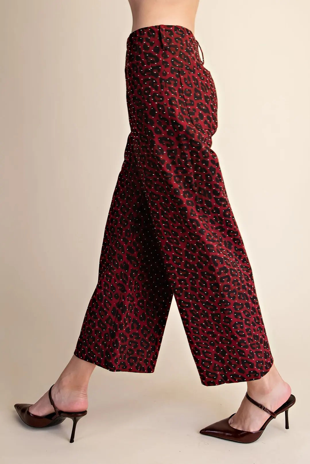 GLAM LEOP PANTS P9218