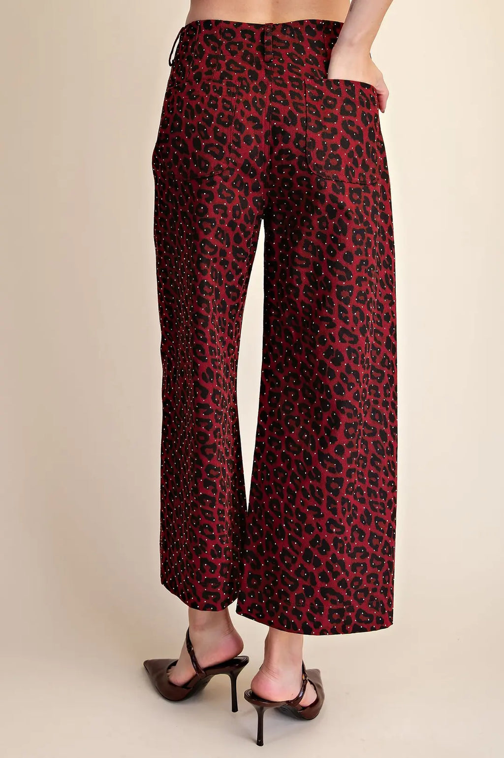 GLAM LEOP PANTS P9218