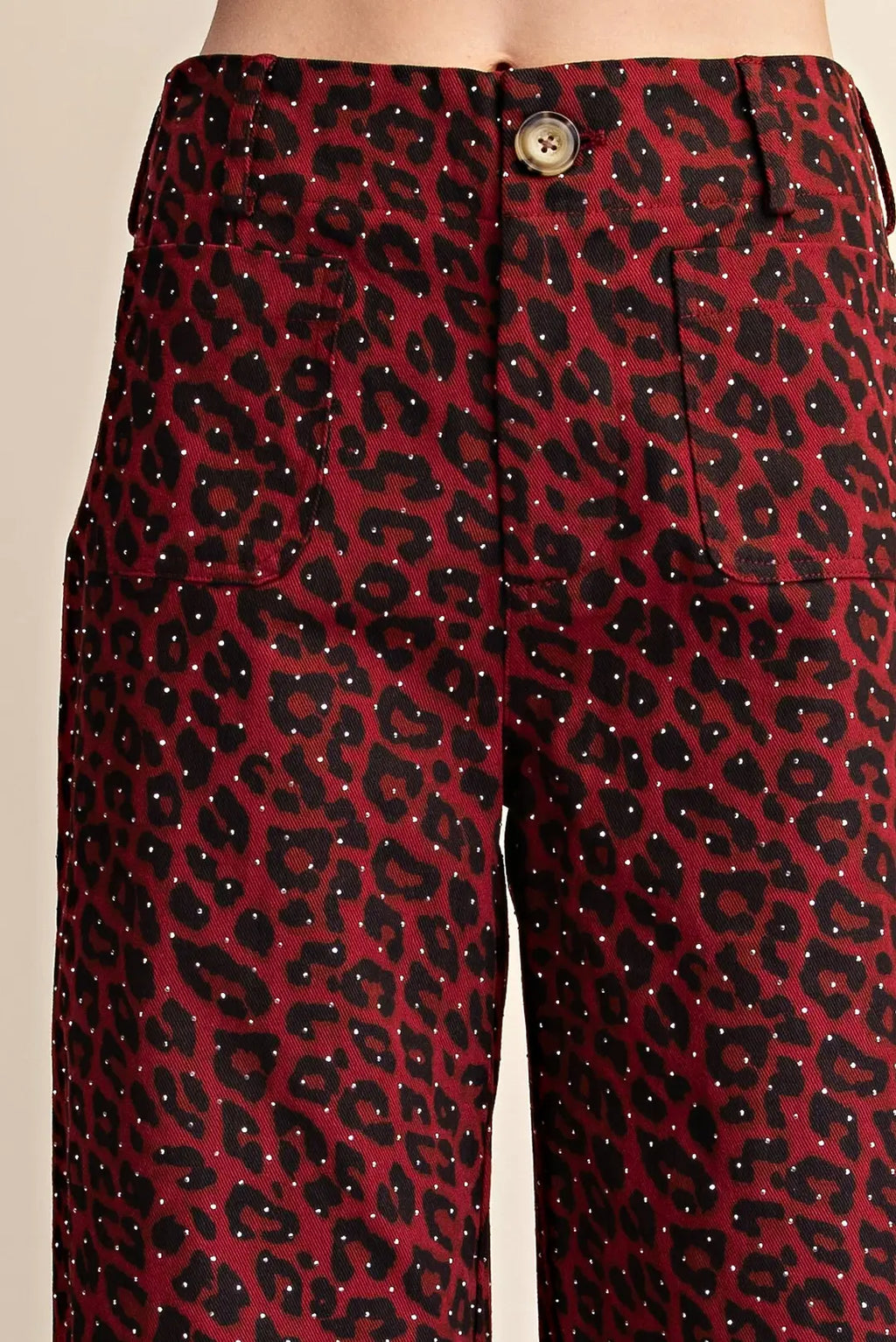GLAM LEOP PANTS P9218