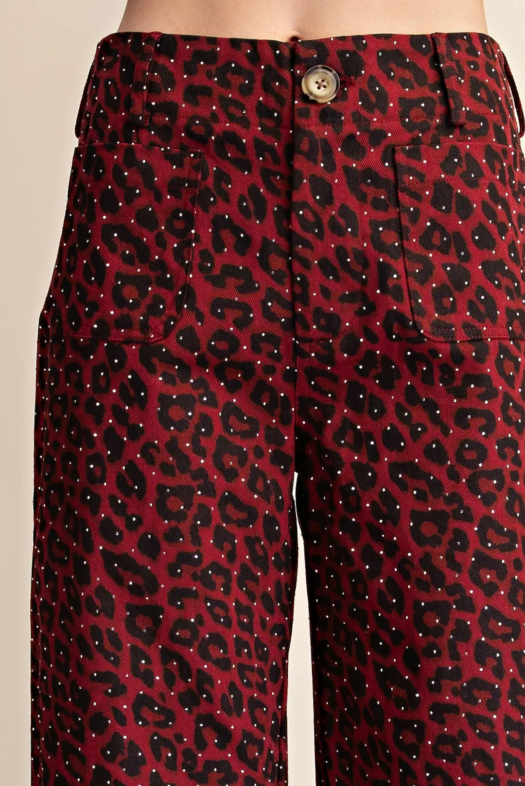 GLAM LEOP PANTS P9218