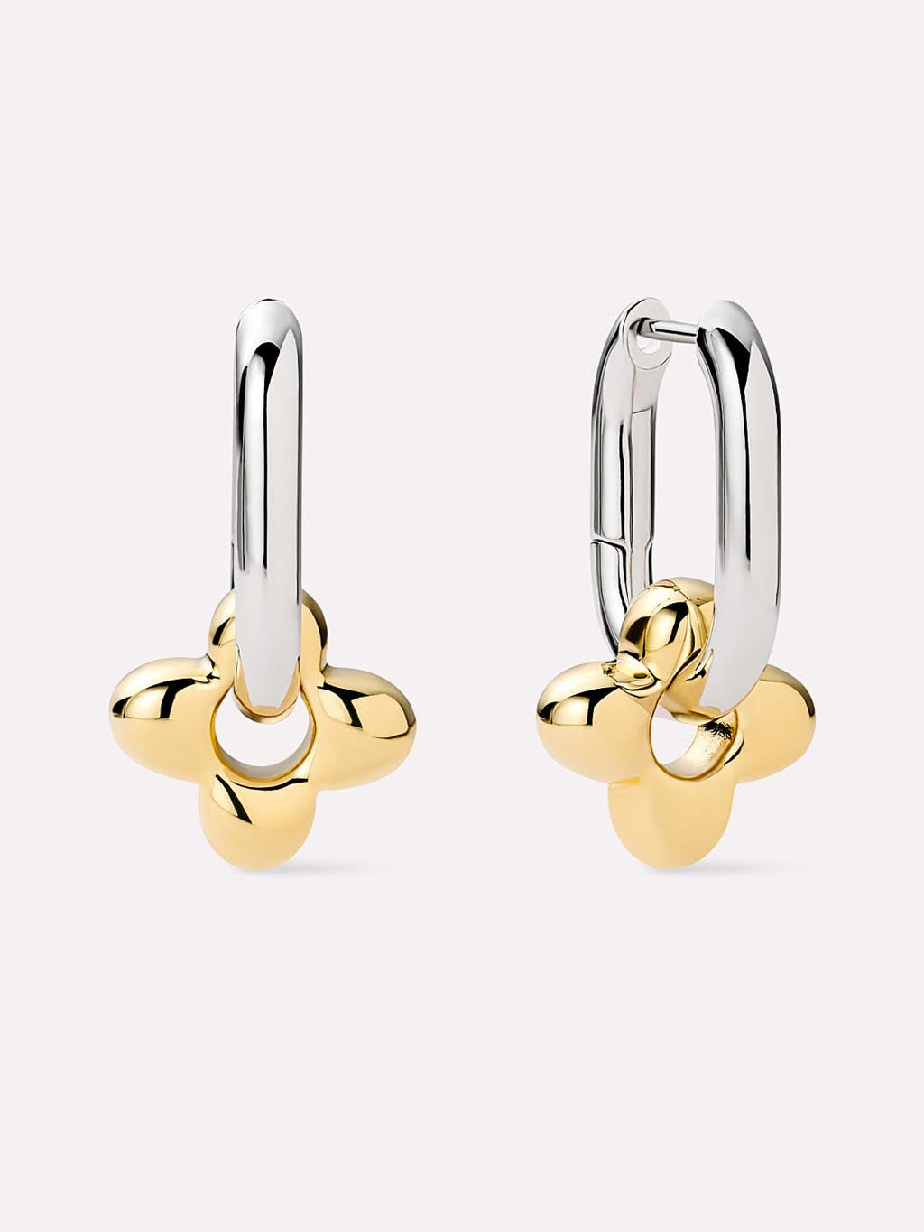Flower Earrings - Cassia Hoops