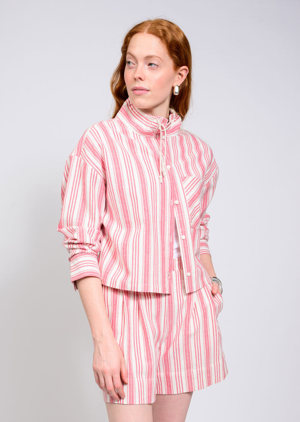 Ivy Jane Stripe Sailor Jacket 150044