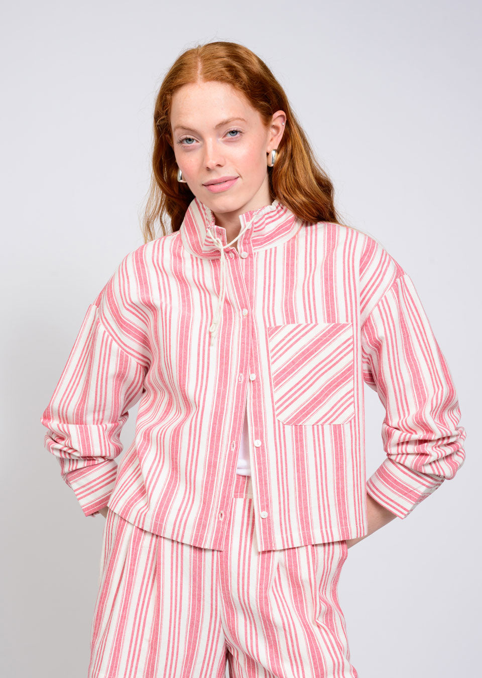 Ivy Jane Stripe Sailor Jacket 150044