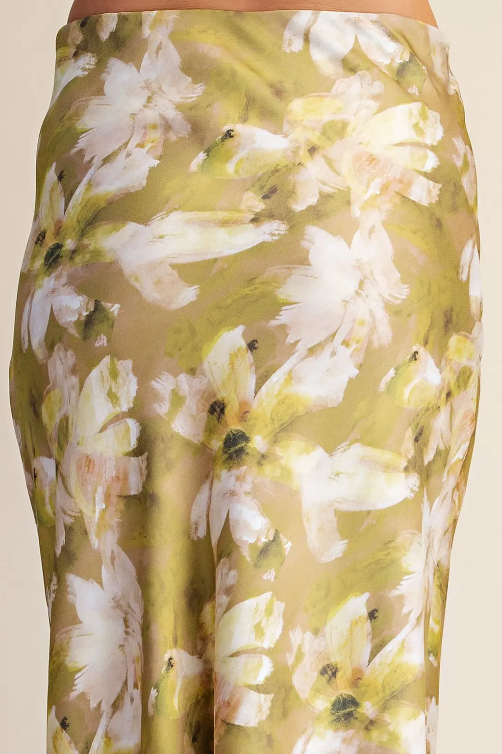 GLAM FLORAL MIDI SKIRT S9183