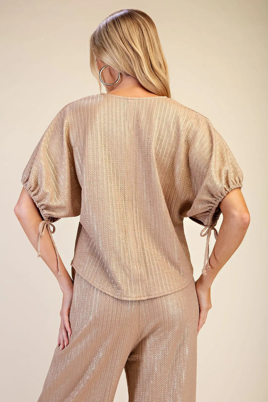 GLAM TAUPE TOP T8327