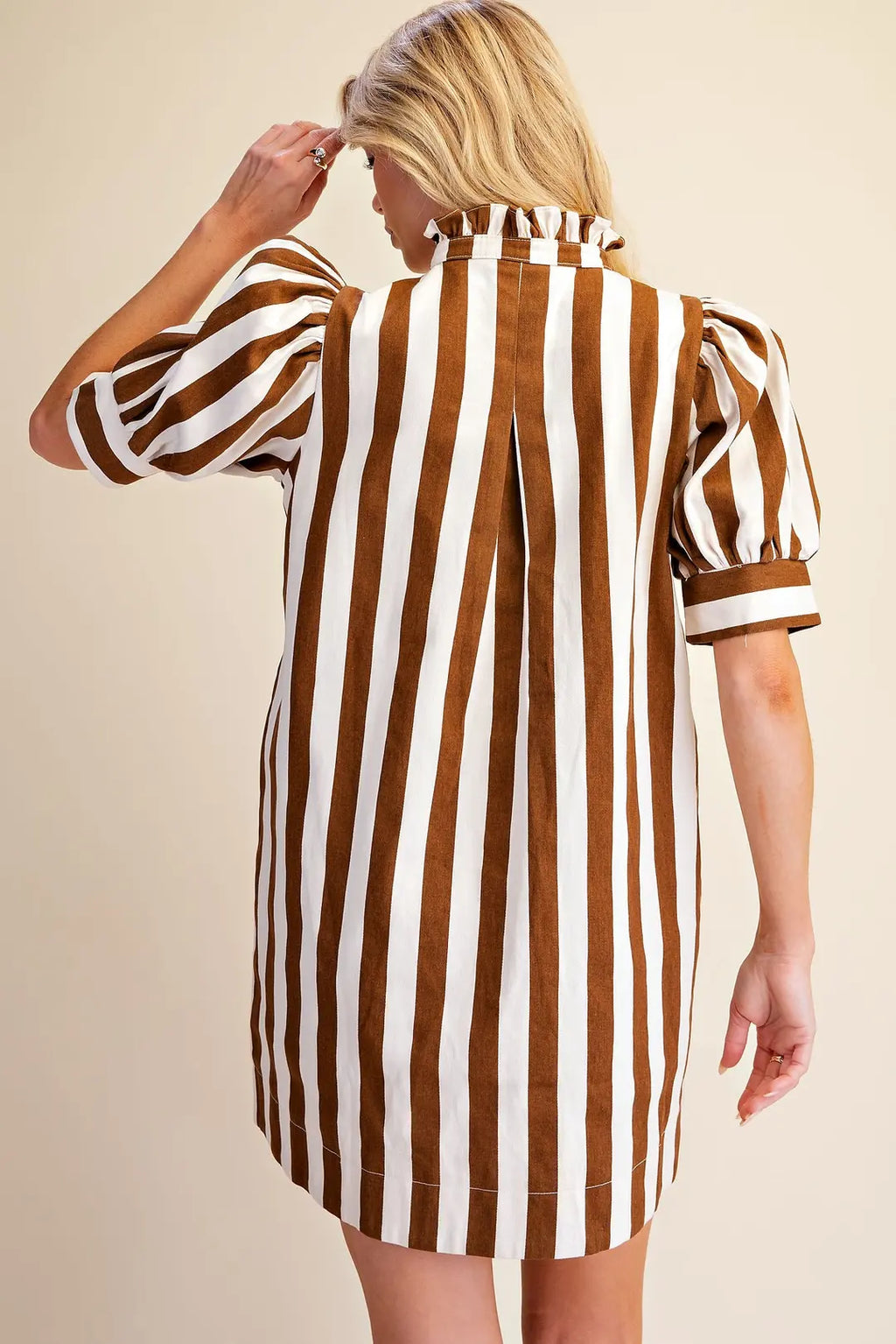 GLAM STRIPE MINI DRESS D8471