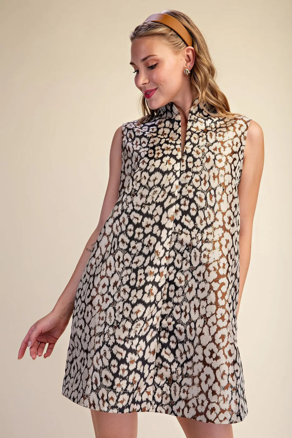GLAM ANIMAL DRESS D8480