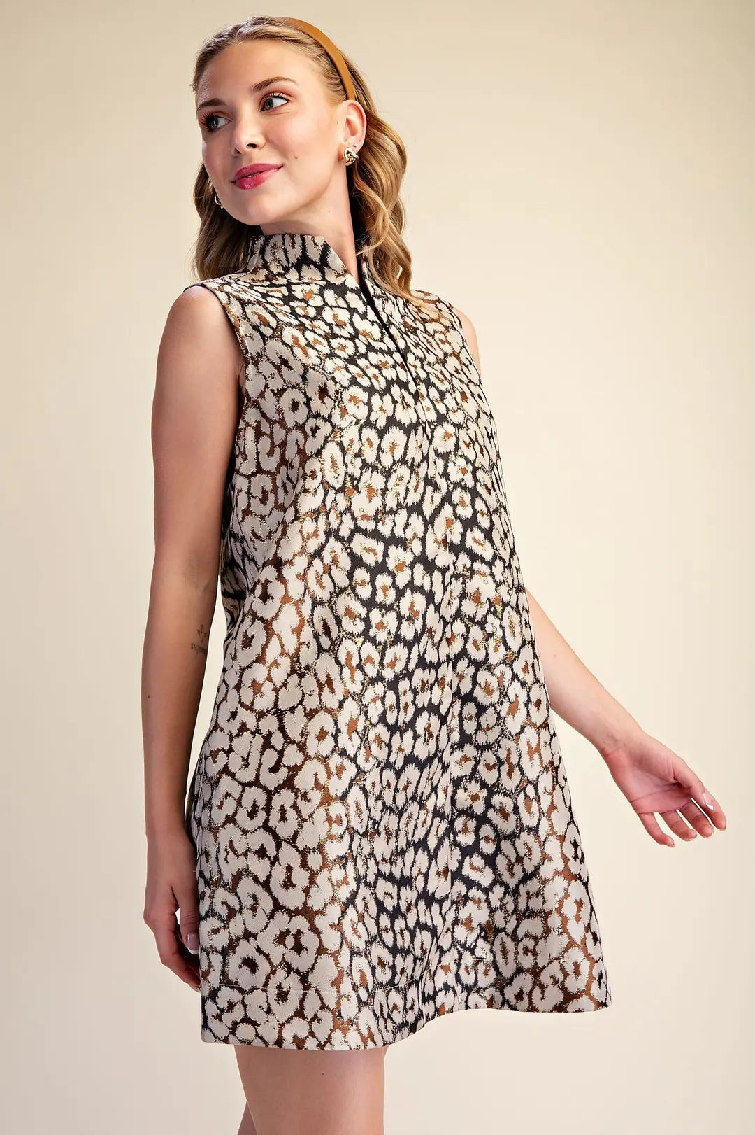 GLAM ANIMAL DRESS D8480
