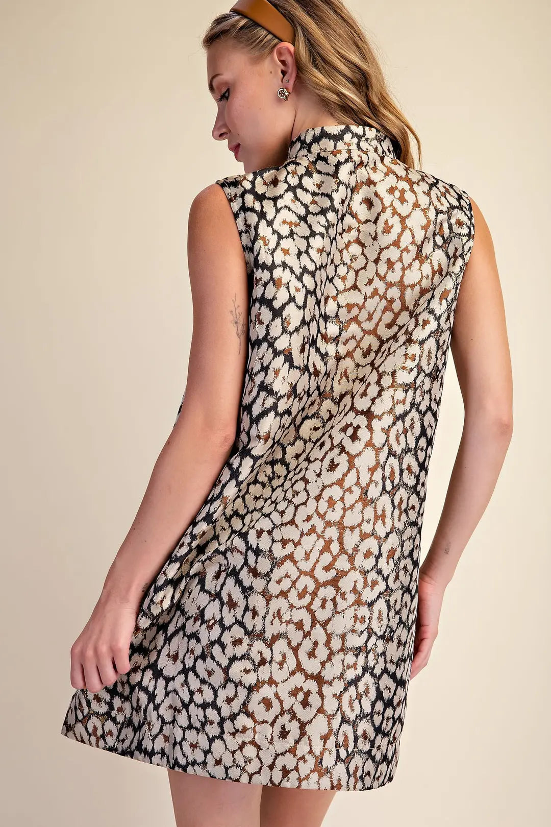 GLAM ANIMAL DRESS D8480