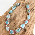 VIRTUE OVAL GEMSTONE NECKLACE 8761