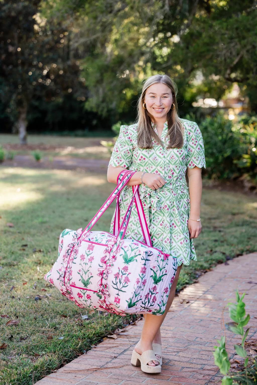 HOG ROSE D'IRIS LUXE DUFFLE BAG