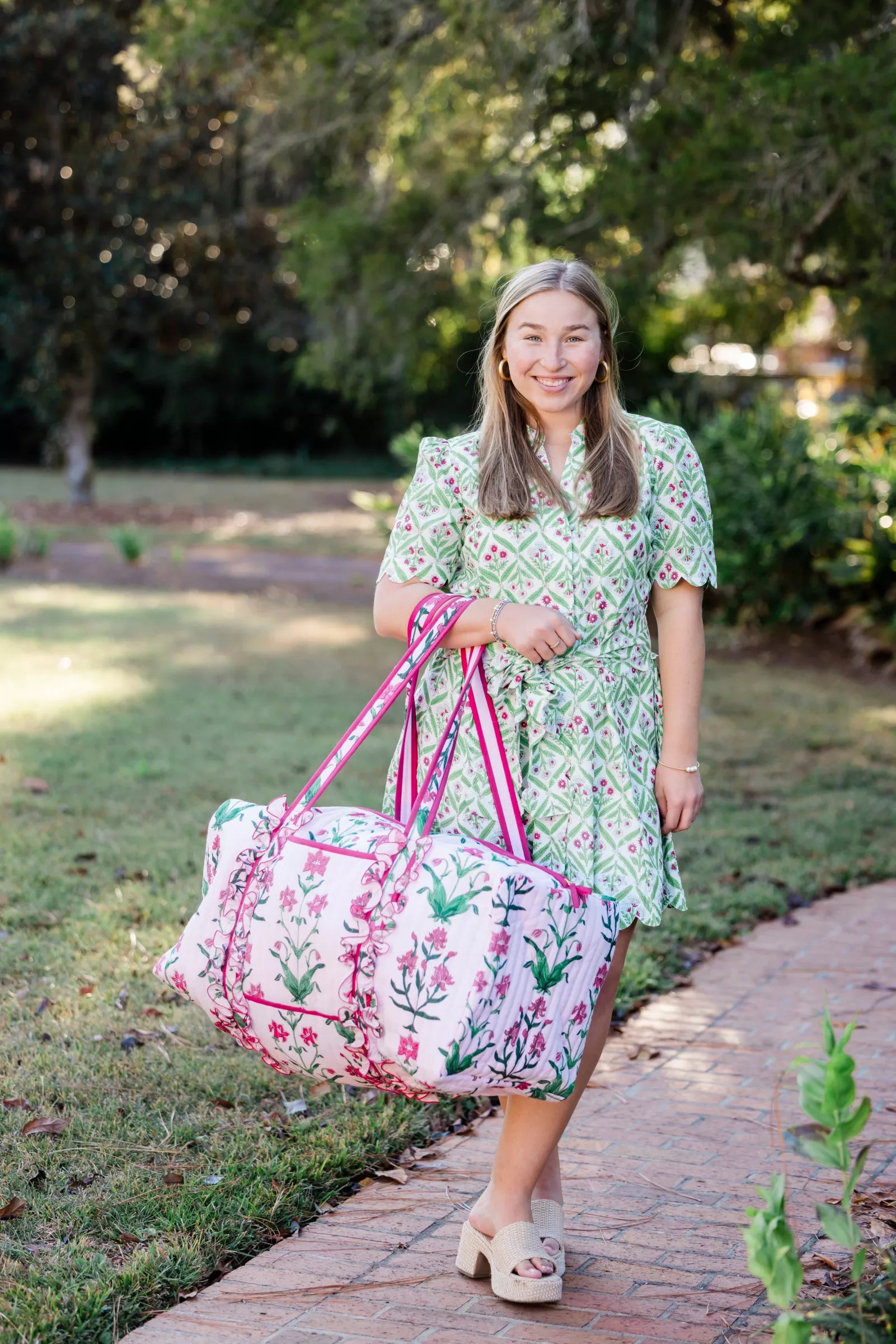 HOG ROSE D'IRIS LUXE DUFFLE BAG