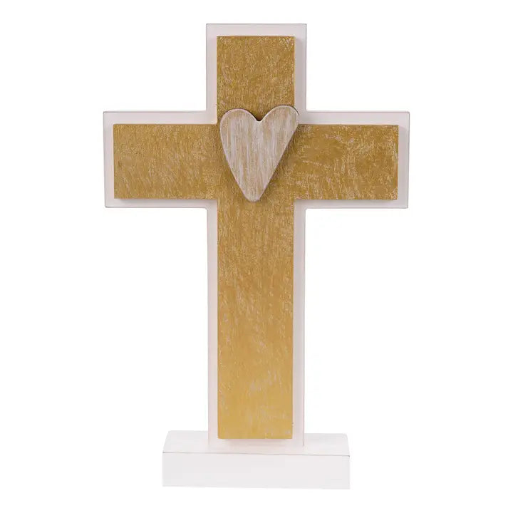 GH GOLD WOODEN CROSS