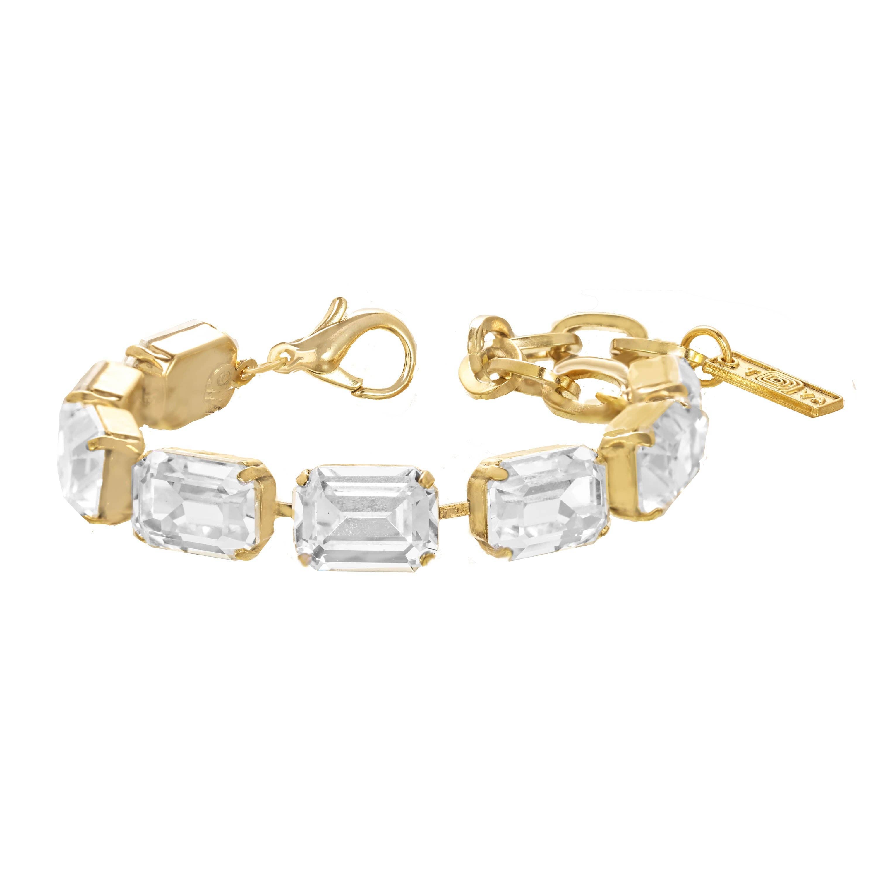 TOVA Monique Bracelet in Clear