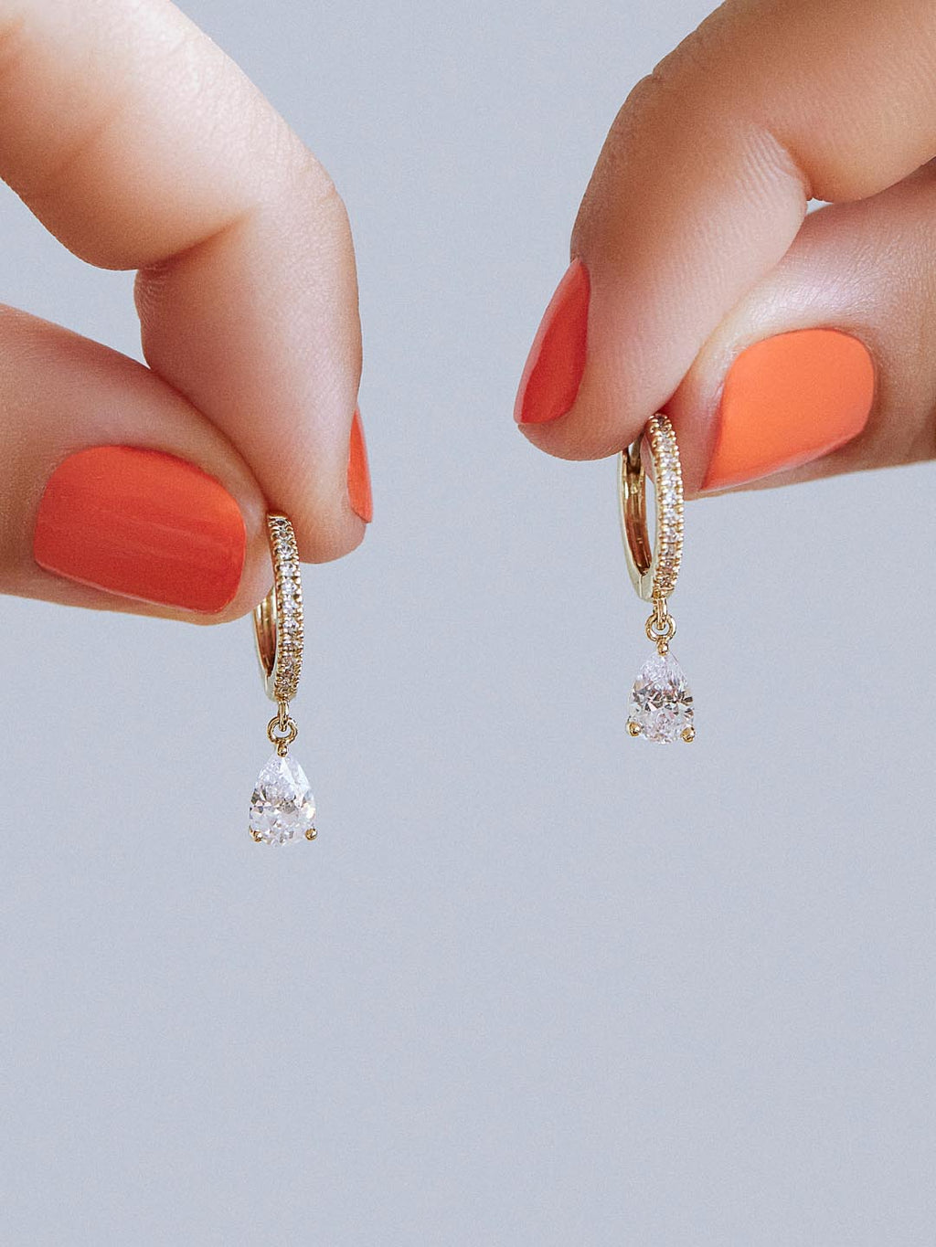Delicate Huggie Hoops - Elise