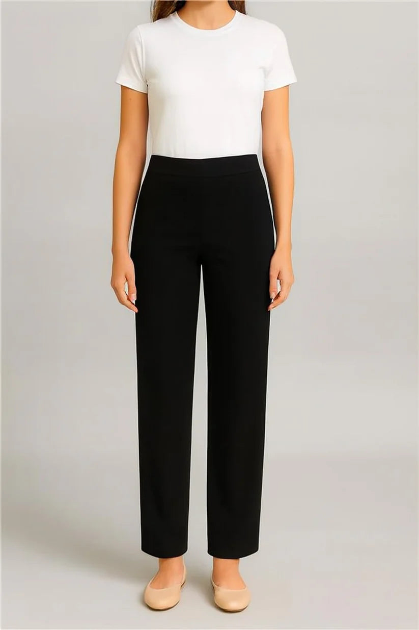 ERIC STRT LEG PANTS ER100LS BLACK