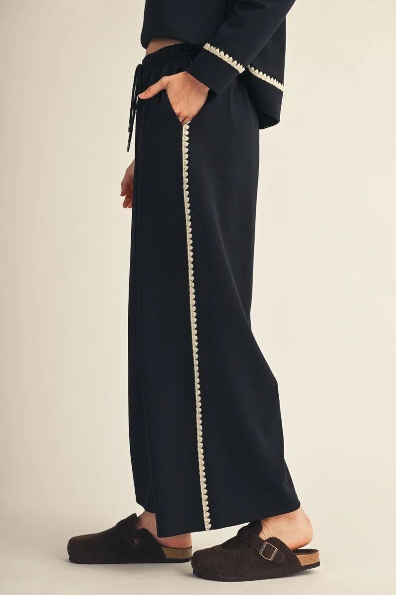 JODIFL BLACK PANTS G51133-BOTTOM