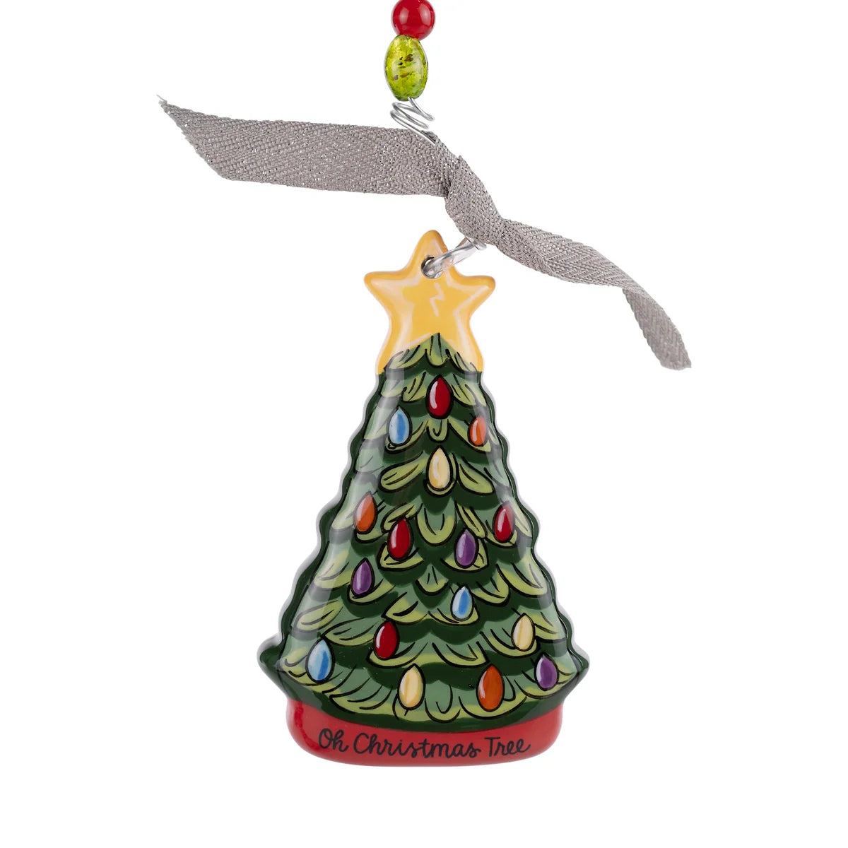 VINTAGE TREE PUFF ORNAMENT