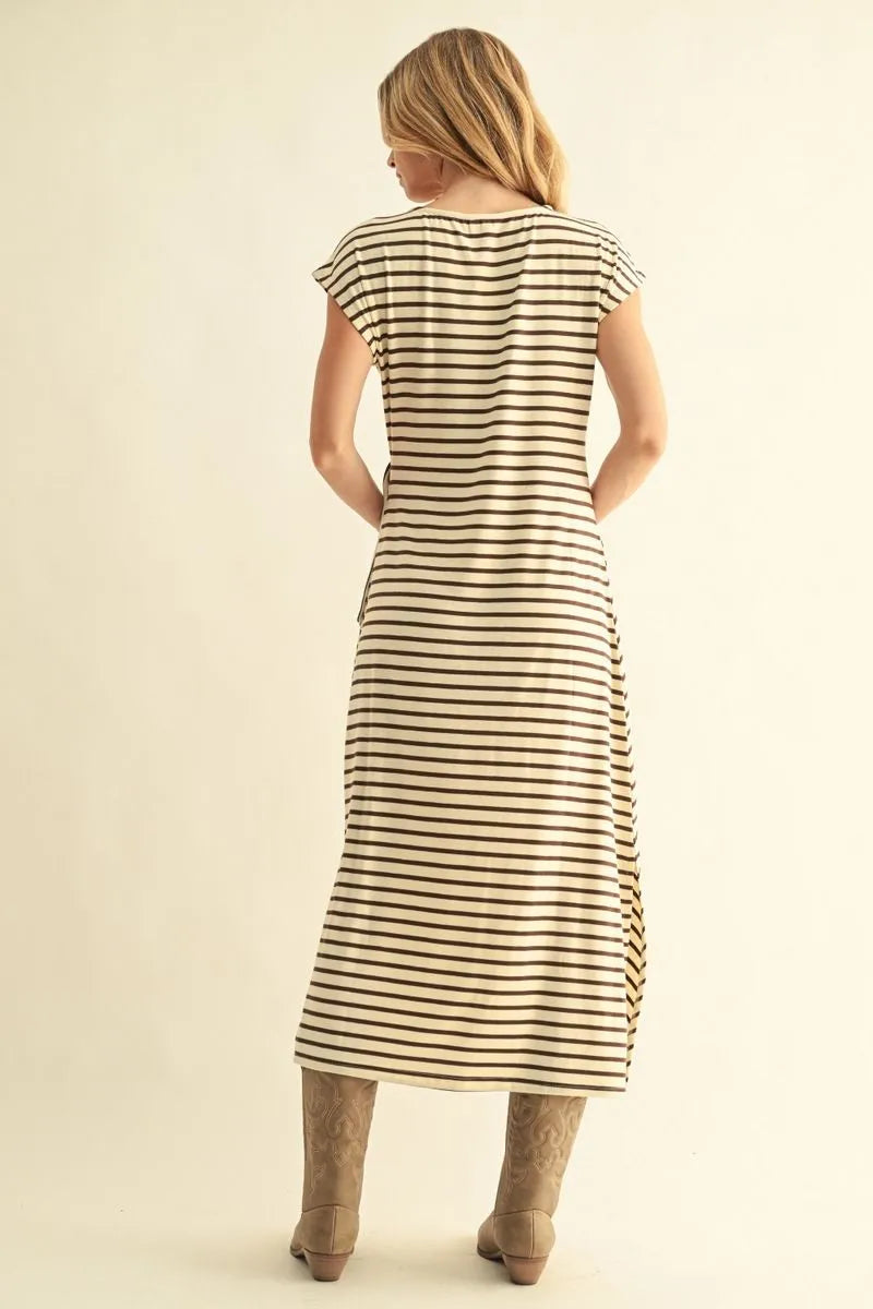 JODIFL STRIPED DRESS G16997