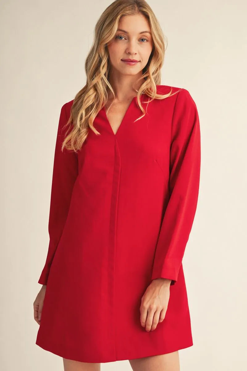 JODIFL G16615 RED DRESS