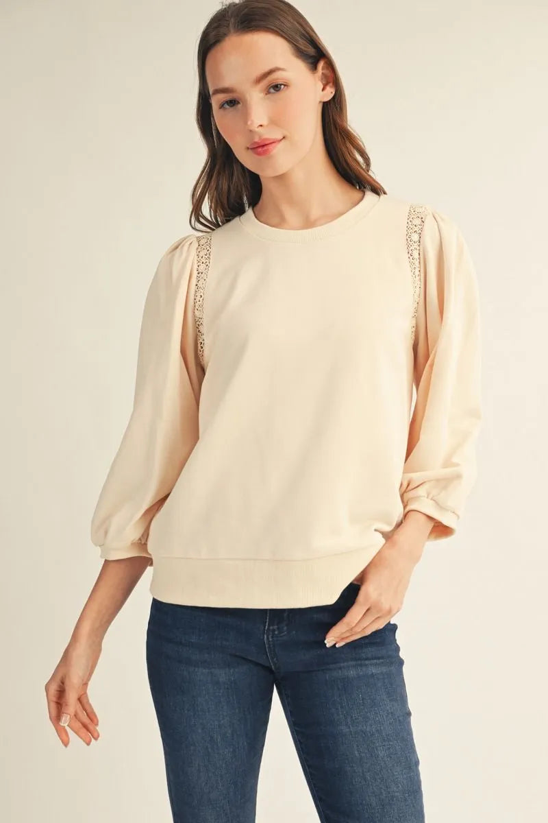 JODIFL OATMEAL TOP M51239