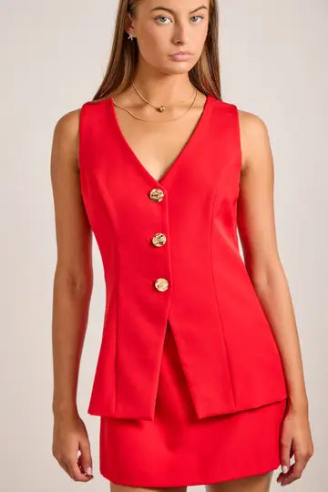 MAIN RED ROMPER CR71481